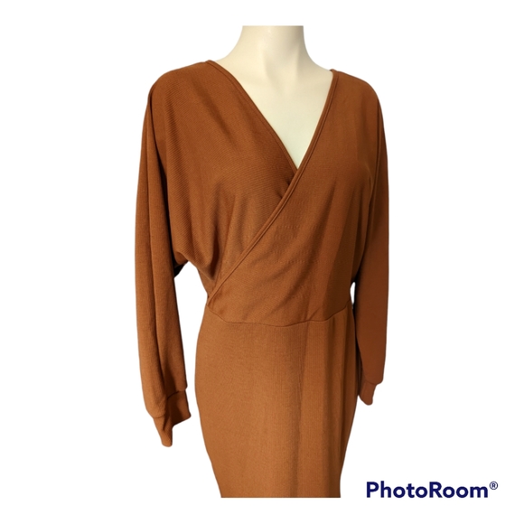 🎀Women's | V Neck Bodycon Dress | Large - Picture 6 of 9